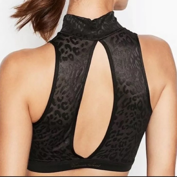 Victoria Secret Mesh cheetah print bra size Xtra-small *XS* - Picture 4 of 9